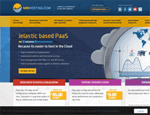 Tablet Screenshot of mirhosting.com